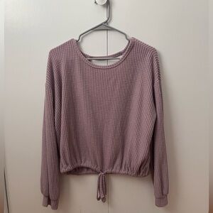 Hollister waffle knit sweater
